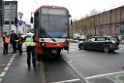 VU PKW KVB Bahn Koeln Deutz Deutz Muelheimerstr P27